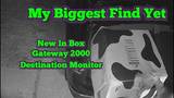A Heifer of A Monitor - NIB Gateway2000 Destination Monitor Unboxing and First Look
